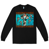 Black bull skull cross tumbler Long Sleeve Tee - JahusDesignShop
