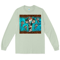 Matcha bull skull cross tumbler Long Sleeve Tee - JahusDesignShop