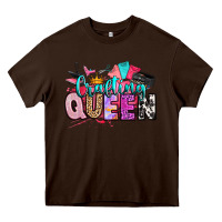 Chocolate Brown crafting queen Heavy Core Tee - Artiststas