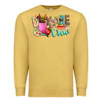 Antique Gold daycare crew Premium Sweatshirt - NancyCooperArtShop