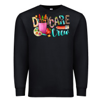Black daycare crew Premium Sweatshirt - NancyCooperArtShop