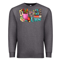 Charcoal Heather daycare crew Premium Sweatshirt - NancyCooperArtShop