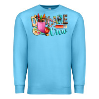 Ocean Blue daycare crew Premium Sweatshirt - NancyCooperArtShop