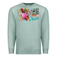 Seafoam daycare crew Premium Sweatshirt - NancyCooperArtShop