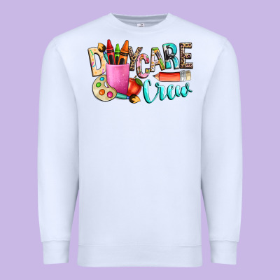Daycare Crew Premium Sweatshirt Designed By Nancycooperartshop