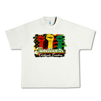 Pistachio juneteenth celebrate freedom Urban Heavy Tee - HRA Design Shop
