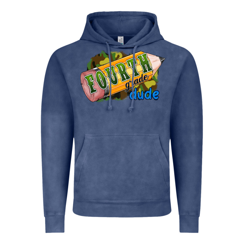 Fourth Grade Dude Vintage Hoodie by RanaPortraitStore | Teevron