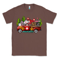 Chestnut ma medical assistant nurse truck with cactus and sunflowers Classic Tee - AdoDesignShop