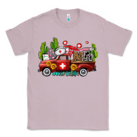 Lilac ma medical assistant nurse truck with cactus and sunflowers Classic Tee - AdoDesignShop