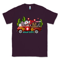 Plum ma medical assistant nurse truck with cactus and sunflowers Classic Tee - AdoDesignShop
