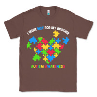 Chestnut Wear Blue For My Brother Autism Classic Tee - CowhideDigitalArt