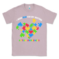 Lilac Wear Blue For My Brother Autism Classic Tee - CowhideDigitalArt