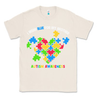 Natural Wear Blue For My Brother Autism Classic Tee - CowhideDigitalArt