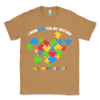 Toasted Coconut Wear Blue For My Brother Autism Classic Tee - CowhideDigitalArt