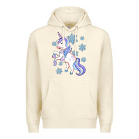 Sandshell Winter unicorn Premium Hoodie - Artiststas