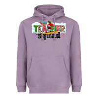 Lavender teacher squad Heavyweight Hoodie - NancyCooperArtShop