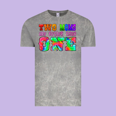 Two Moms Are Better Than One Vintage Tee Designed By Hra Design Shop
