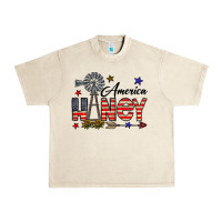 Sandshell america honey Urban Heavy Tee - CowhideDigitalArt