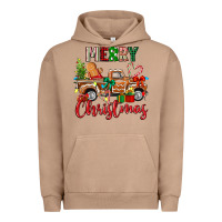 Pigment Burro merry christmas gingerbread truck Urban Hoodie - texasbilliewilder