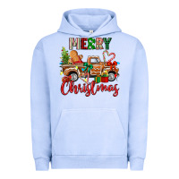 Pigment Grape Ice merry christmas gingerbread truck Urban Hoodie - texasbilliewilder