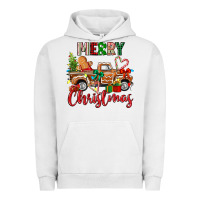 Pigment Lunar Rock merry christmas gingerbread truck Urban Hoodie - texasbilliewilder