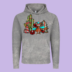 Christmas Turkey Vintage Hoodie Designed By Jahusdesignshop