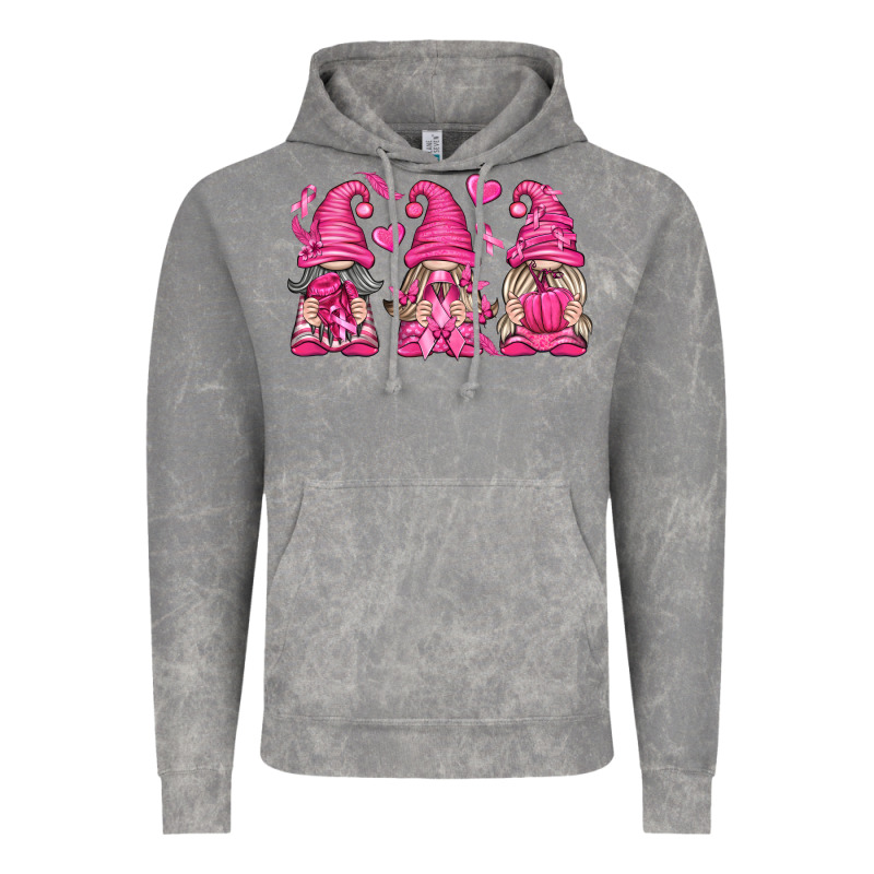 Breast Cancer Gnomes Vintage Hoodie by texasbilliewilder | Teevron