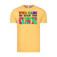 Vintage Mustard two dads are better than one Vintage Tee - HRA Design Shop
