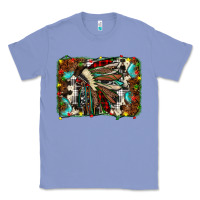 Colony Blue christmas indian headdress Classic Tee - JahusDesignShop