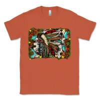 Copper christmas indian headdress Classic Tee - JahusDesignShop
