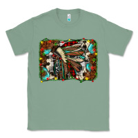 Sage christmas indian headdress Classic Tee - JahusDesignShop