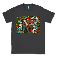 Smoke christmas indian headdress Classic Tee - JahusDesignShop