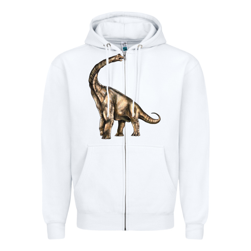 Brachiosaurus Zipper Hoodie by LillyAllenDesigns | Teevron