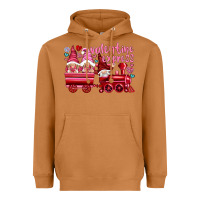 Meerkat valentines express with gnomies Heavyweight Hoodie - NancyCooperArtShop