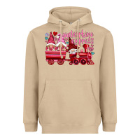 Mushroom valentines express with gnomies Heavyweight Hoodie - NancyCooperArtShop