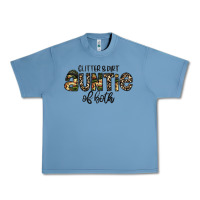 Pebble Blue auntie Urban Heavy Tee - CowhideDigitalArt