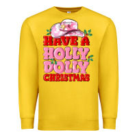 Lemon have a holly dolly christmas Premium Sweatshirt - MaliasSmallBusiness