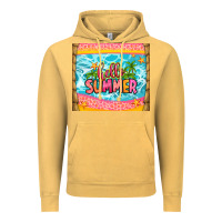 Vintage Mustard hello summer Vintage Hoodie - Zillion Design Studio