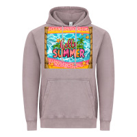 Vintage Zinc hello summer Vintage Hoodie - Zillion Design Studio