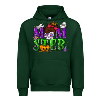 Forest Green Momster Halloween Urban Hoodie - NancyCooperArtShop