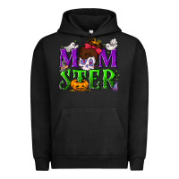 Pigment Black Momster Halloween Urban Hoodie - NancyCooperArtShop
