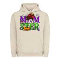 Pigment French Oak Momster Halloween Urban Hoodie - NancyCooperArtShop