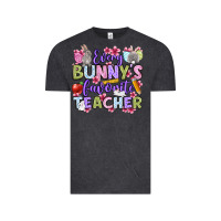 Vintage Black Easter Day Every bunny's favorite Teacher Vintage Tee - OliviaCreatesArt