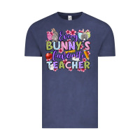 Vintage Denim Easter Day Every bunny's favorite Teacher Vintage Tee - OliviaCreatesArt