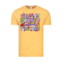 Vintage Mustard Easter Day Every bunny's favorite Teacher Vintage Tee - OliviaCreatesArt