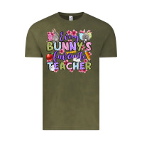 Vintage Olive Easter Day Every bunny's favorite Teacher Vintage Tee - OliviaCreatesArt