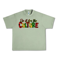 Oil Green do it for the culture juneteenth Urban Heavy Tee - HRA Design Shop