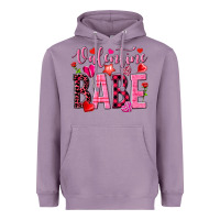 Lavender valentine babe Heavyweight Hoodie - NancyCooperArtShop
