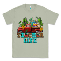 Teacher Life Western Truck And Books Classic Tee | Teevron