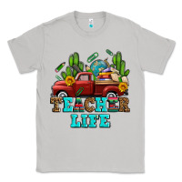 Moon Dust teacher life western truck and books Classic Tee - AdoDesignShop